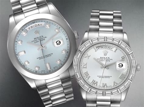 rolex day date platina|newest Rolex platinum day date.